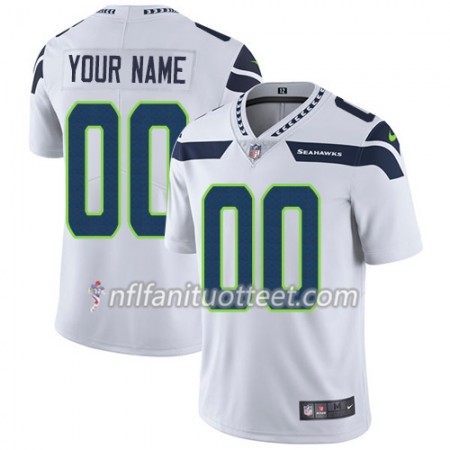 Miesten Seattle Seahawks NFL Pelipaita Custom Valkoinen
